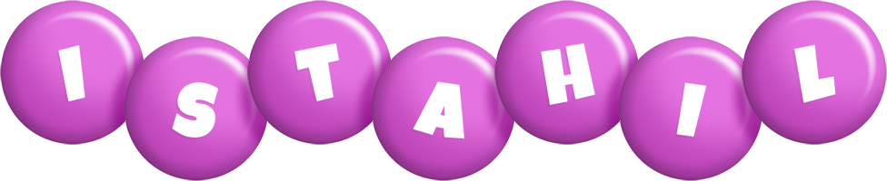 Istahil candy-purple logo