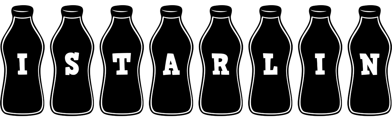 Istarlin bottle logo