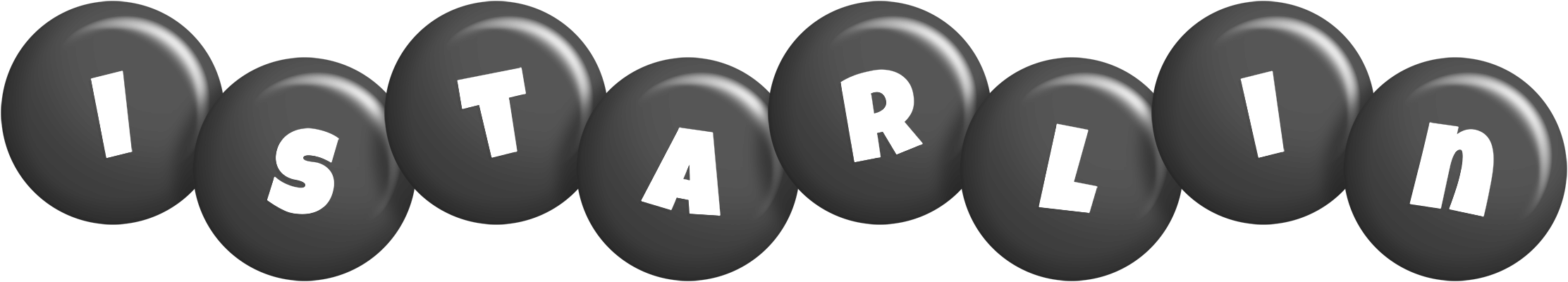Istarlin candy-black logo