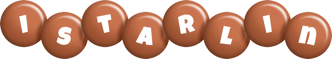 Istarlin candy-brown logo