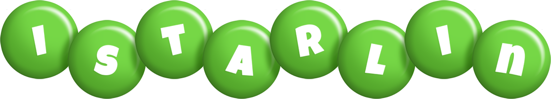 Istarlin candy-green logo