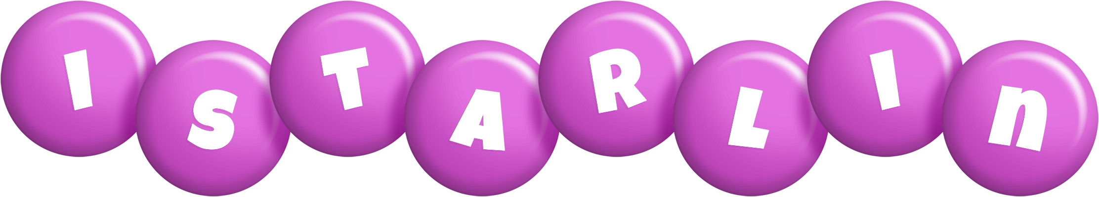 Istarlin candy-purple logo