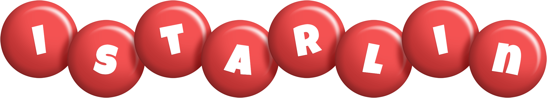 Istarlin candy-red logo