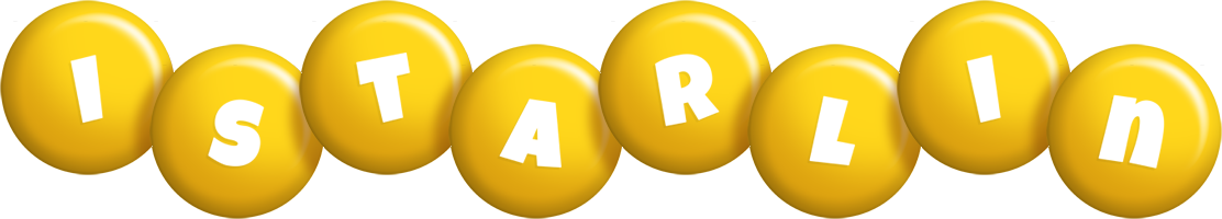 Istarlin candy-yellow logo