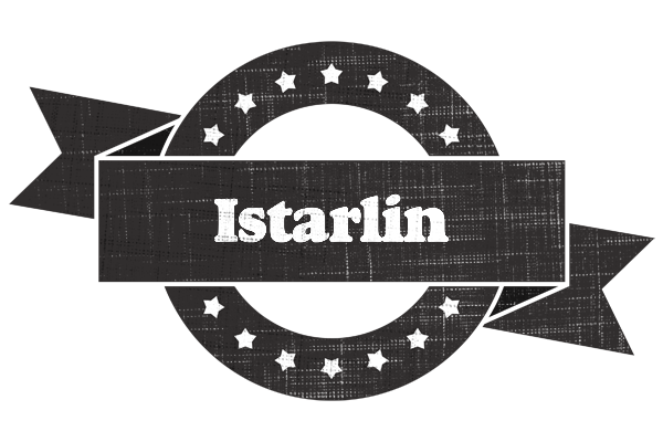 Istarlin grunge logo