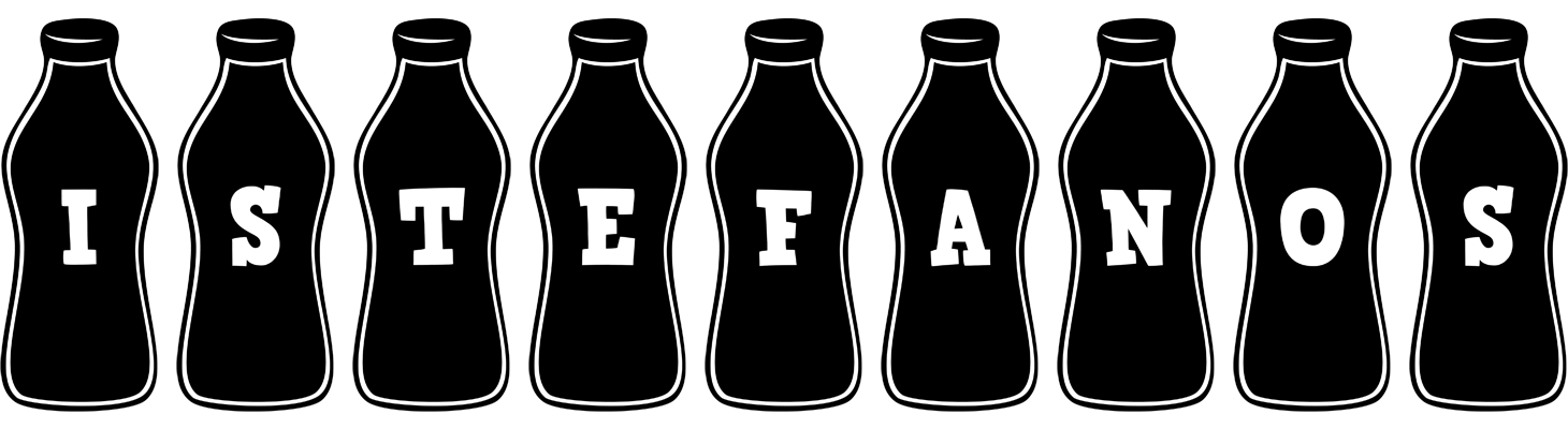 Istefanos bottle logo