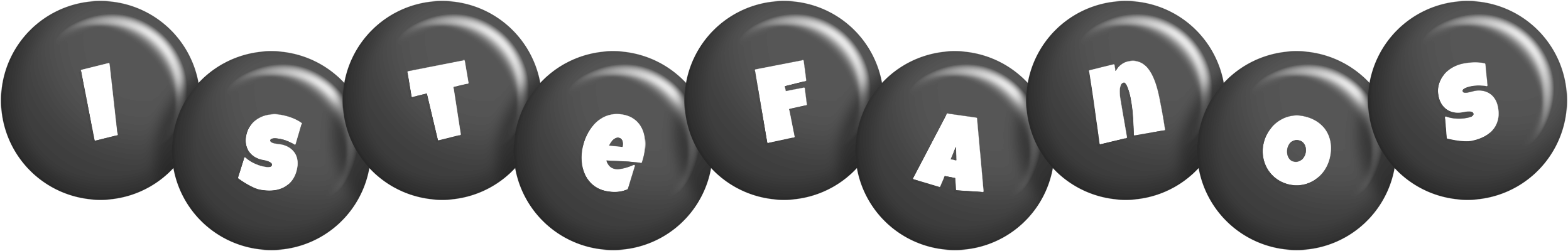 Istefanos candy-black logo
