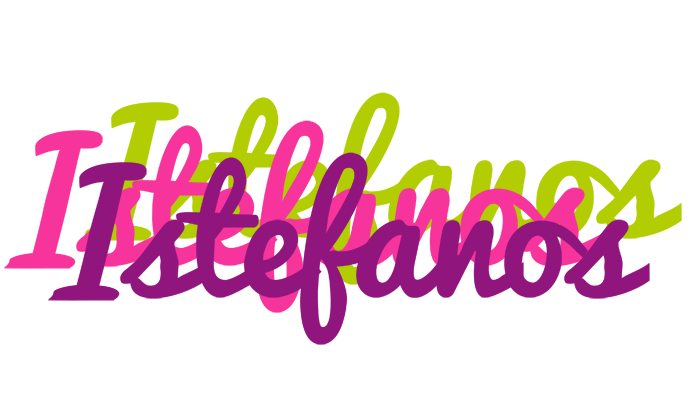 Istefanos flowers logo