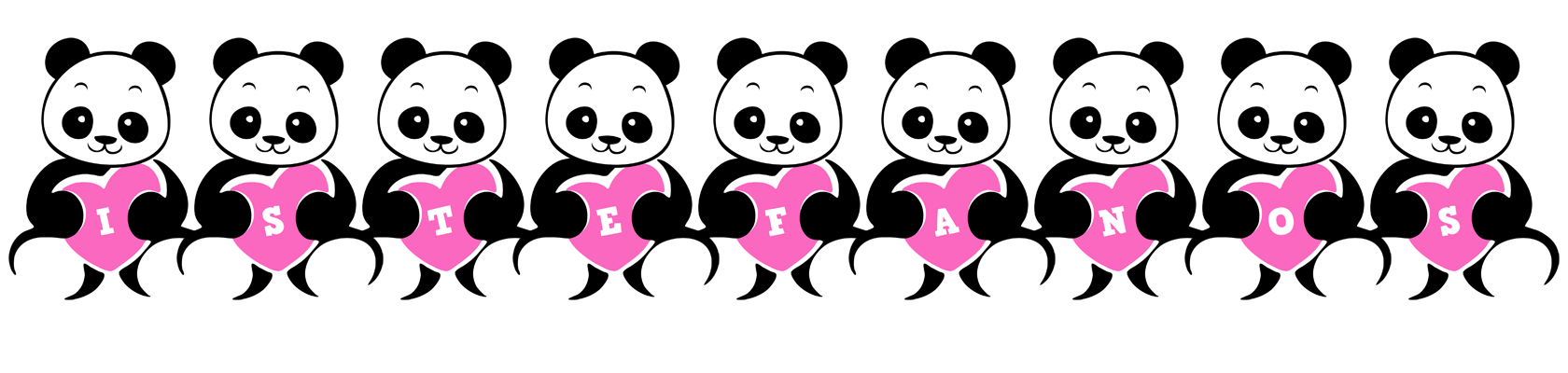 Istefanos love-panda logo