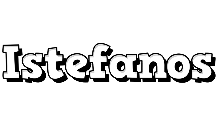 Istefanos snowing logo