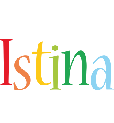 Istina birthday logo