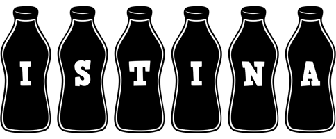 Istina bottle logo