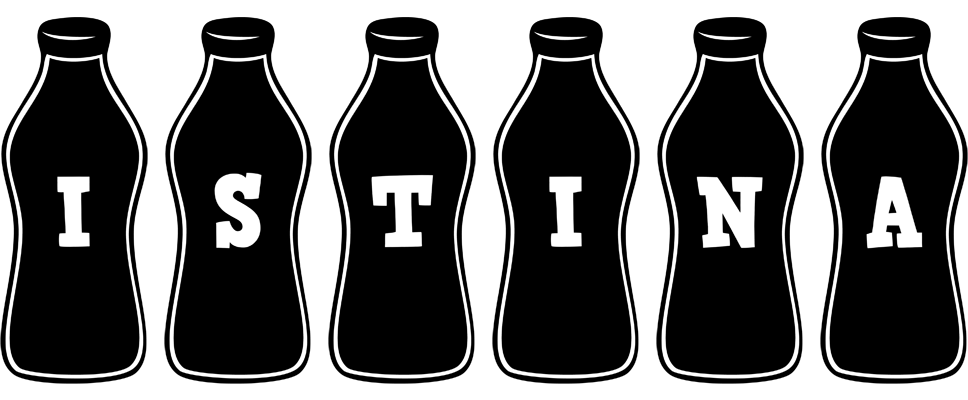 Istina bottle logo
