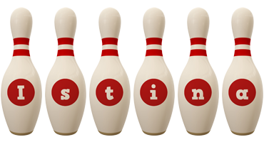 Istina bowling-pin logo