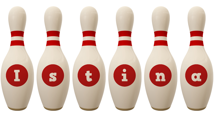 Istina bowling-pin logo