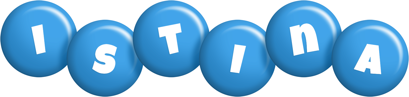 Istina candy-blue logo