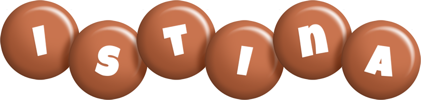 Istina candy-brown logo