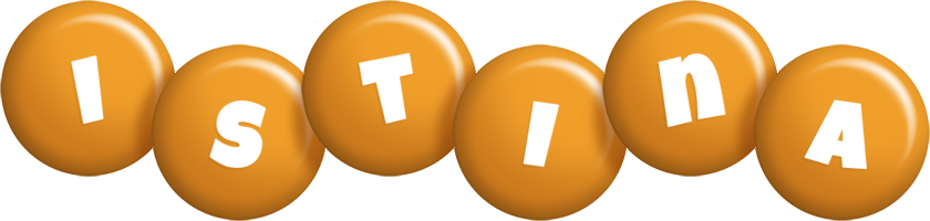 Istina candy-orange logo