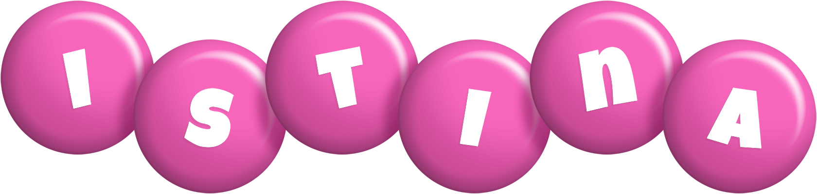 Istina candy-pink logo