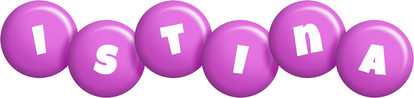 Istina candy-purple logo