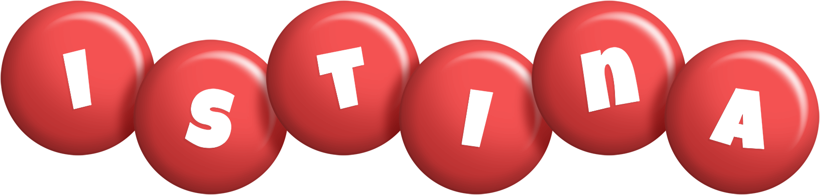 Istina candy-red logo