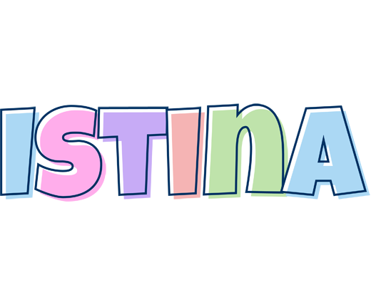 Istina pastel logo