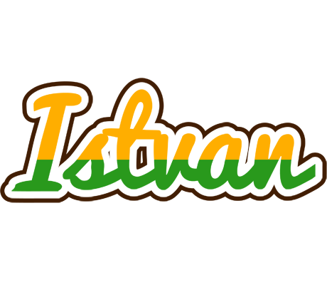 Istvan banana logo