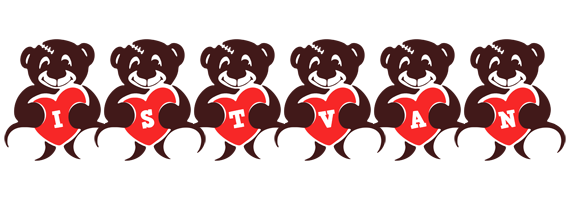 Istvan bear logo