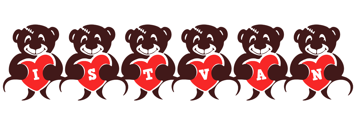 Istvan bear logo