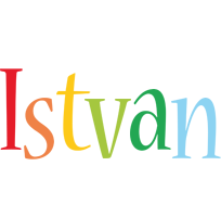 Istvan Logo Name Logo Generator Smoothie Summer Birthday Kiddo Colors Style