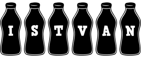 Istvan bottle logo