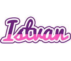 Istvan cheerful logo