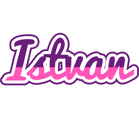 Istvan cheerful logo