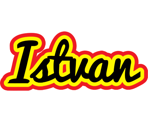 Istvan flaming logo