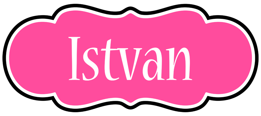 Istvan invitation logo