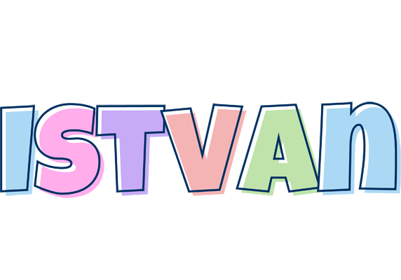 Istvan pastel logo