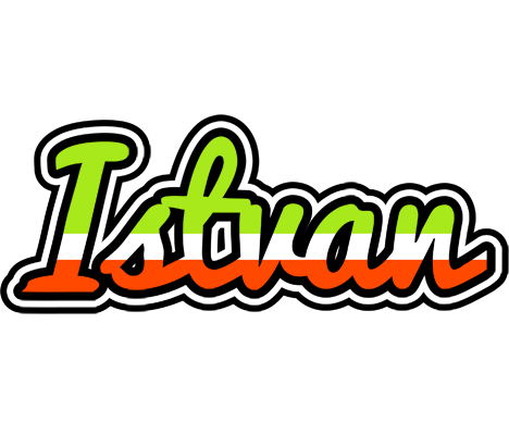 Istvan superfun logo