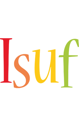 Isuf birthday logo