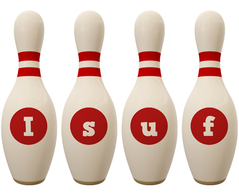 Isuf bowling-pin logo