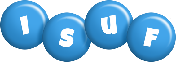 Isuf candy-blue logo