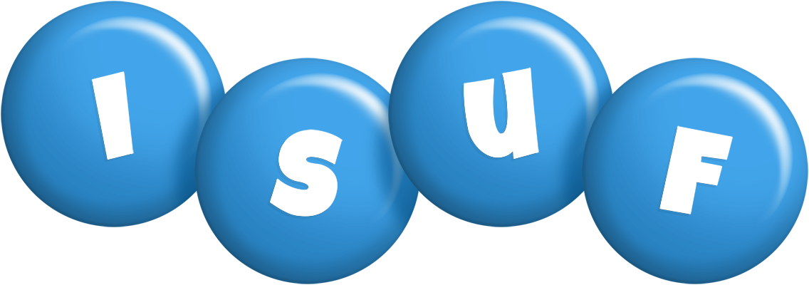 Isuf candy-blue logo