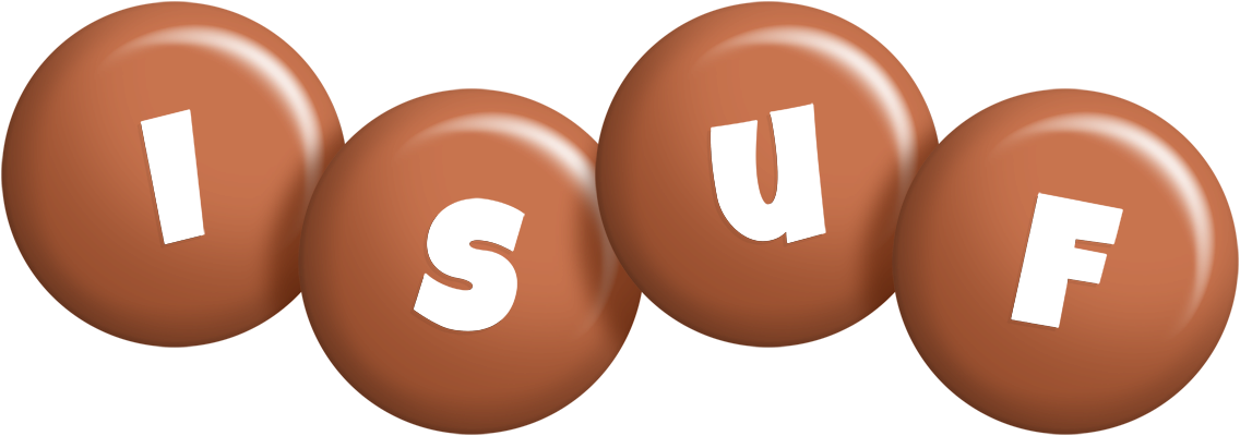 Isuf candy-brown logo
