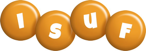 Isuf candy-orange logo