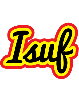 Isuf flaming logo