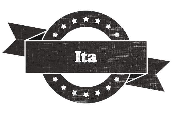 Ita grunge logo