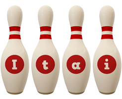 Itai bowling-pin logo