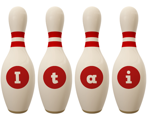 Itai bowling-pin logo