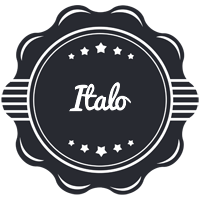 Italo badge logo