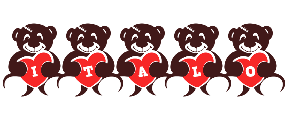 Italo bear logo