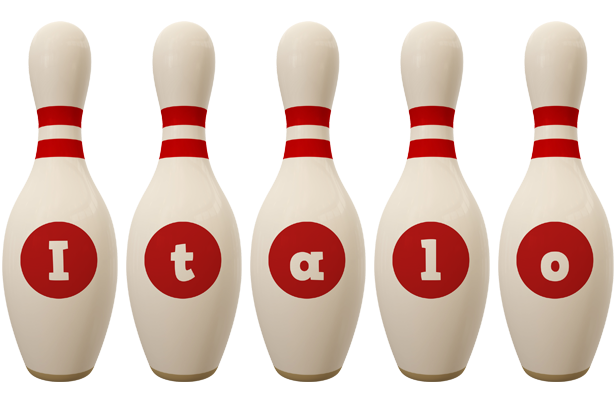 Italo bowling-pin logo